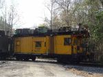 Up close and personnal with LORAM rail grinder water control caboose
